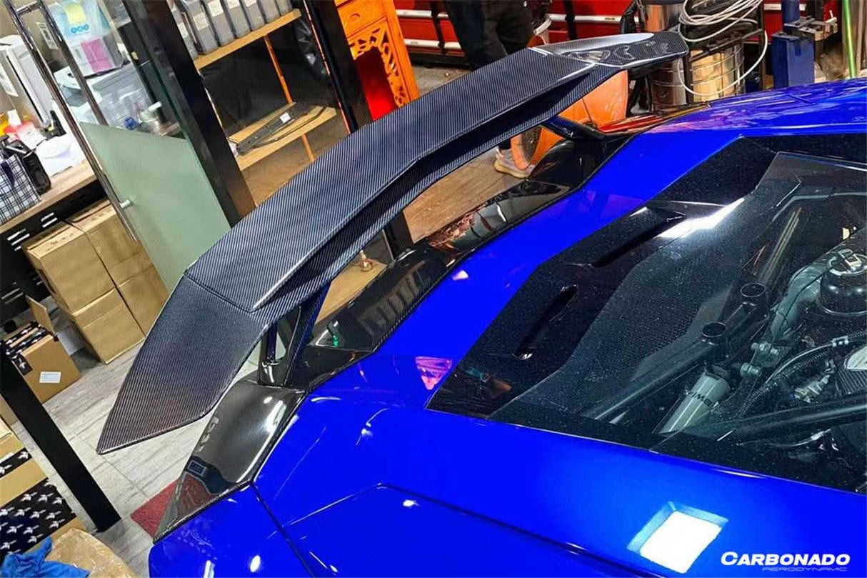 2011-2022 Lamborghini Aventador LP700 LP750 LP740 LP720 LP780 Coupe Roadster OTC Style Trunk Spoiler Wing with Base