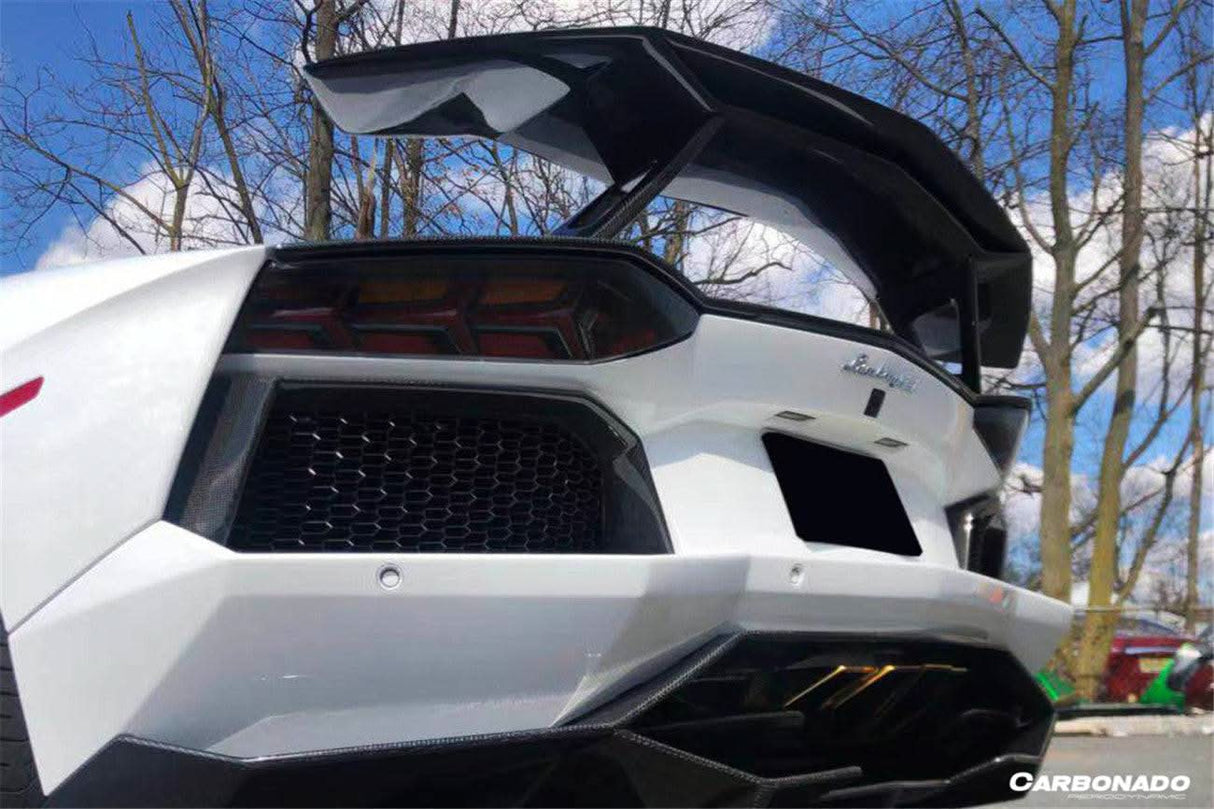 2011-2022 Lamborghini Aventador LP700 LP750 LP740 LP720 LP780 Coupe Roadster OTC Style Trunk Spoiler Wing with Base