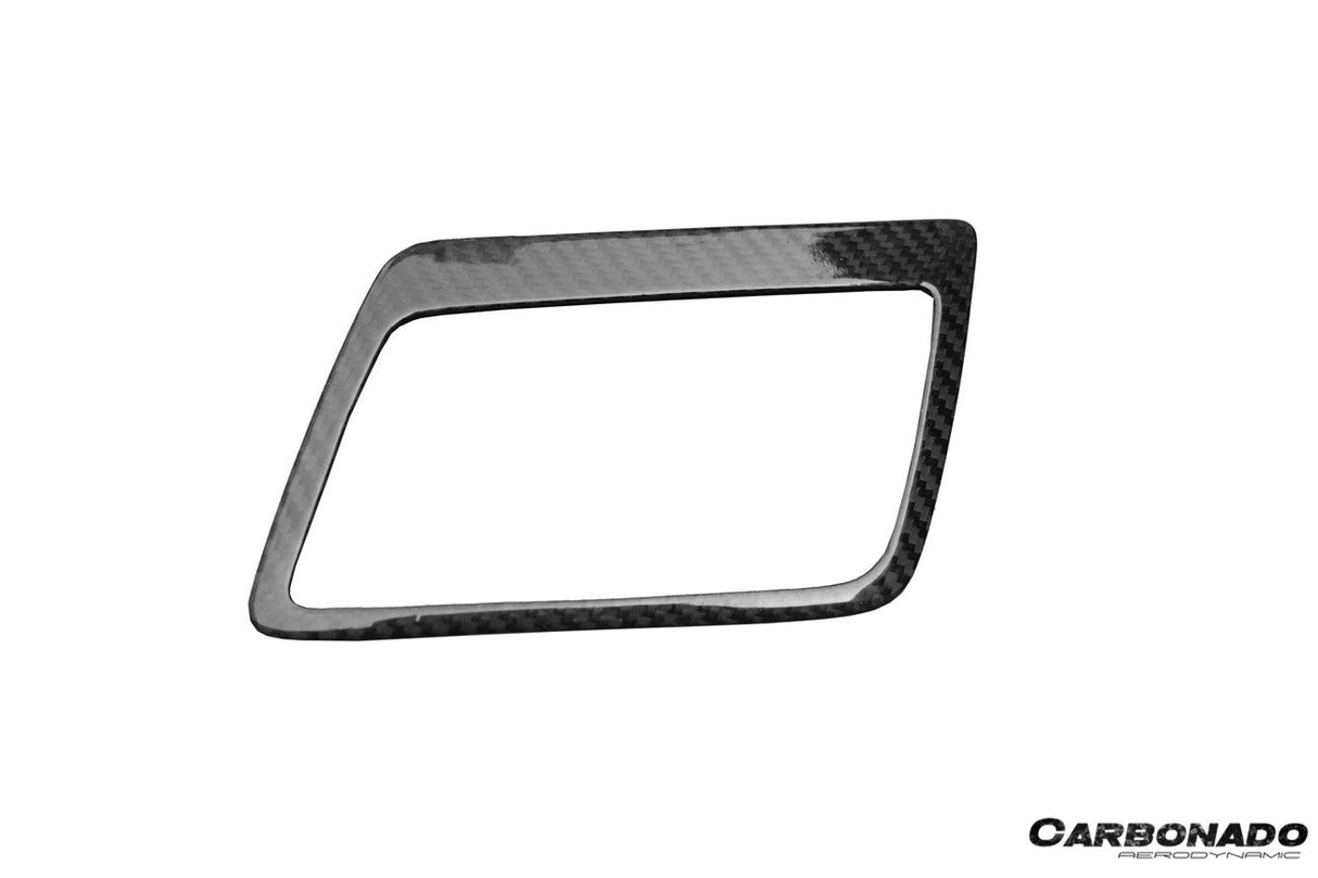 2013-2019 Corvette C7 Z06 Grandsport Dry Carbon Fiber Automatic Manual Control Gear Shift Panel Cover Trim