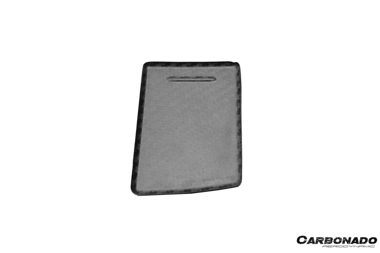 2013-2019 Corvette C7 Z06 Grandsport Dry Carbon Fiber Cup Holder Cover Panel Trim
