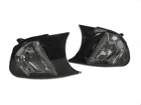 1999-2001 Bmw E46 2d/Cabrio Crystal Smoke Corner Lights