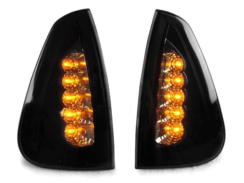 2006-2010 Dodge Charger Black Smoke Corner Light - Amber LED