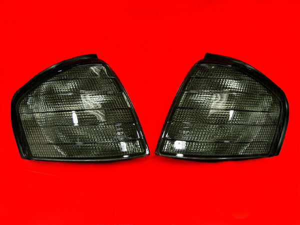 1994-2000 Mercedes C-Class W202 Smoke Corner Lights