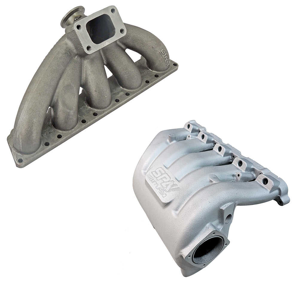 VW Jetta / Golf MK5 2.5L 5 cylinder 20V 07K T3 top mount turbo manifold + Intake manifold