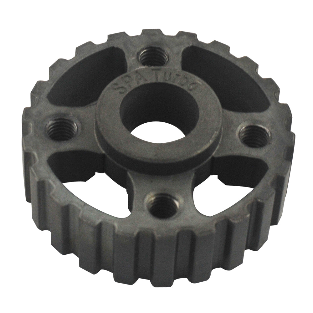 VW syncro Audi 80 90 100 4000 rabbit 1.8 8v underdrive Pulley - BLACK + VW 8V super light crank timing gear