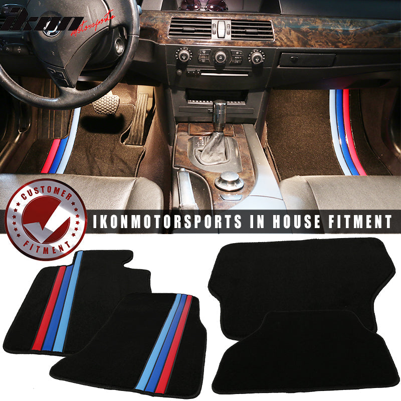 2005-2010 BMW E60 5-Series Sedan Floor Mat Carpet Nylon