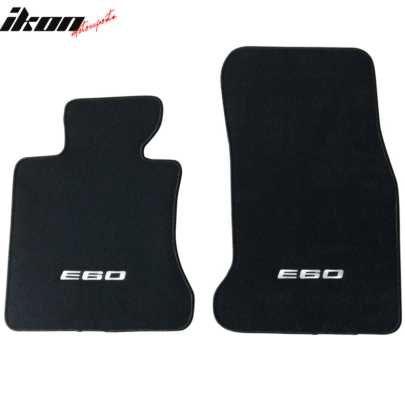 2005-2010 BMW E60 5-Series Sedan Floor Mat Carpet Nylon