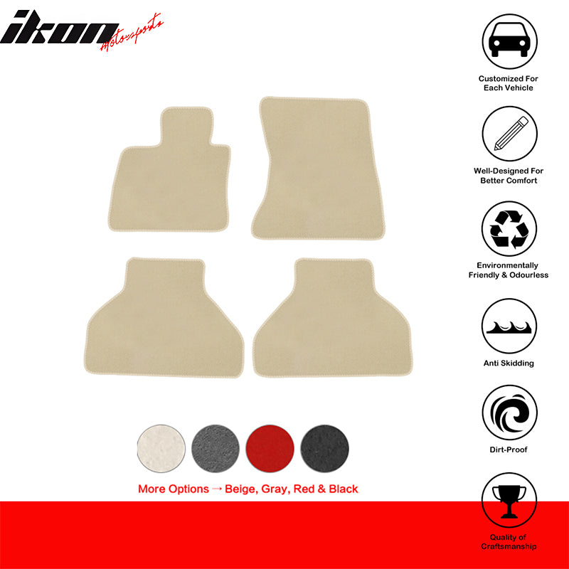 2007-2012 BMW E70 X5 Floor Mat Carpet Nylon