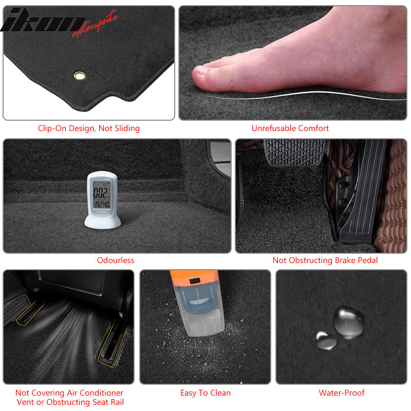 2007-2012 BMW E70 X5 Floor Mat Carpet Nylon