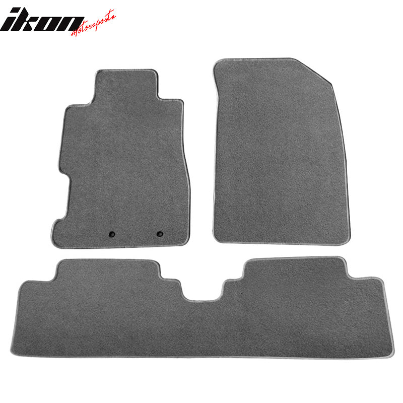 2001-2005 Honda Civic Best Car Floor Mats - 3PC Nylon Set - IKON