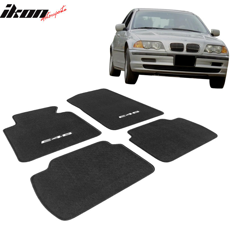 1999-2005 BMW E46 3-Series 2001-2006 BMW M3 Coupe Floor Mat Nylon