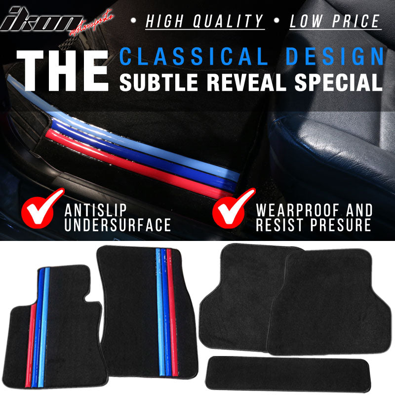 2004-2009 BMW E60 Sedan 4-Door Floor Mat Carpet Nylon