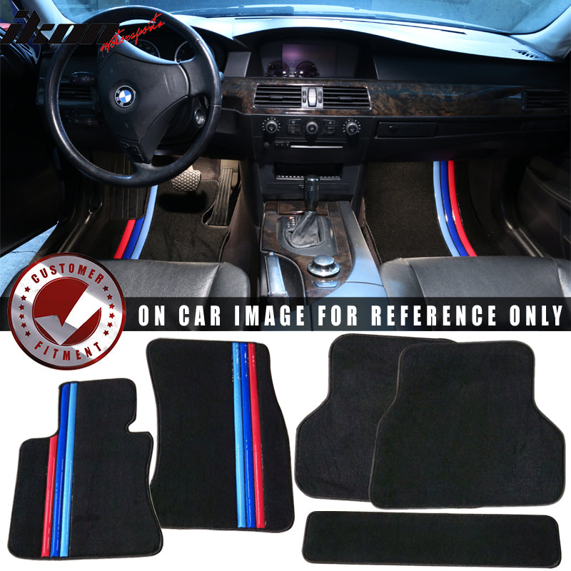 2004-2009 BMW E60 Sedan 4-Door Floor Mat Carpet Nylon