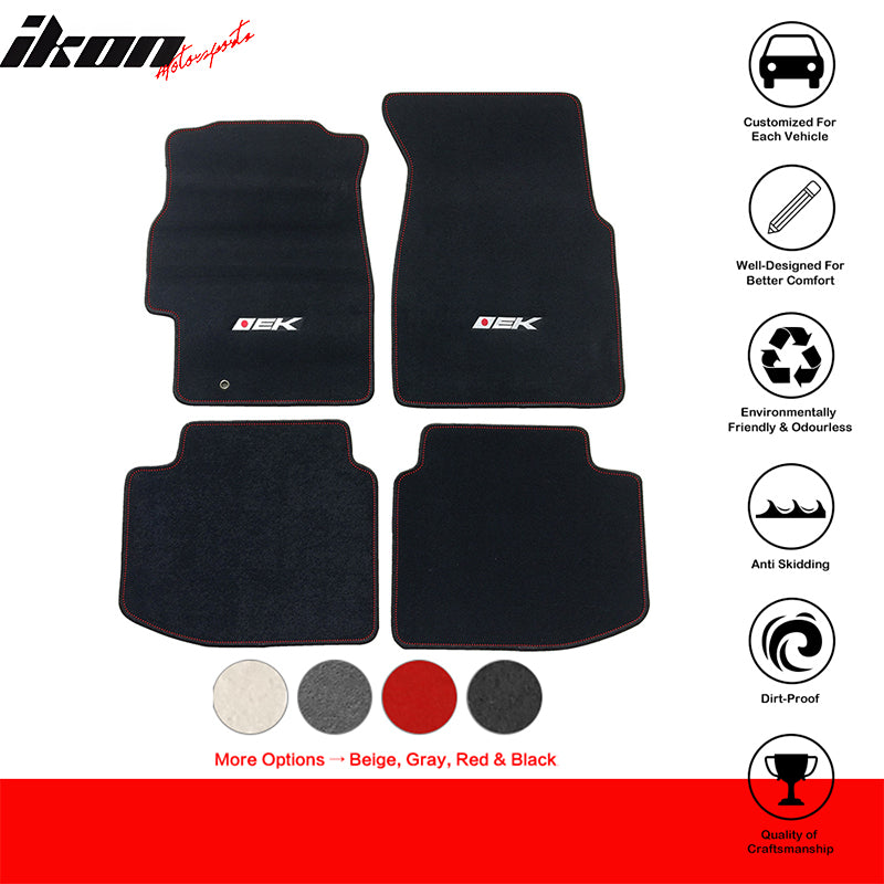 1996-2000 Honda Civic 2Dr 3Dr 4Dr Floor Mat Carpet Nylon