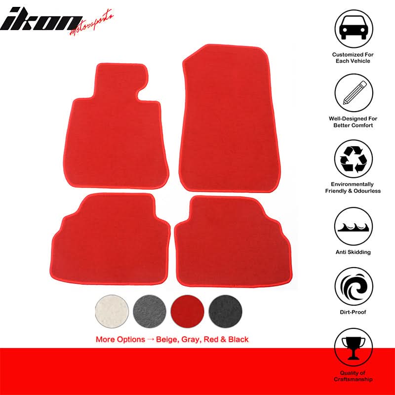 2007-2013 BMW 3 Series E92 Coupe Floor Mat Carpet Nylon