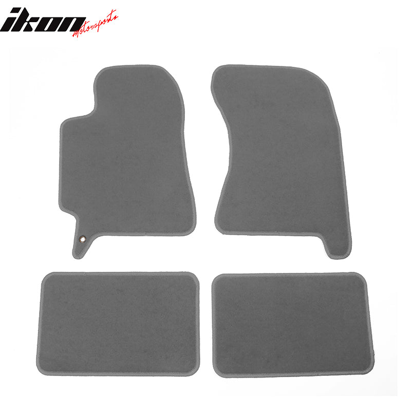 2002-2007 Subaru Impreza WRX STI Car Floor Mats Carpet 4PC Nylon