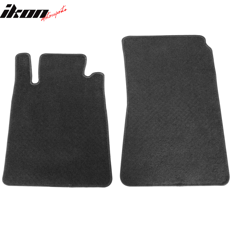 Car Floor Mat for 05-10 Benz R171 SLK-Class 2Dr OE Fitment 2PCS Nylon