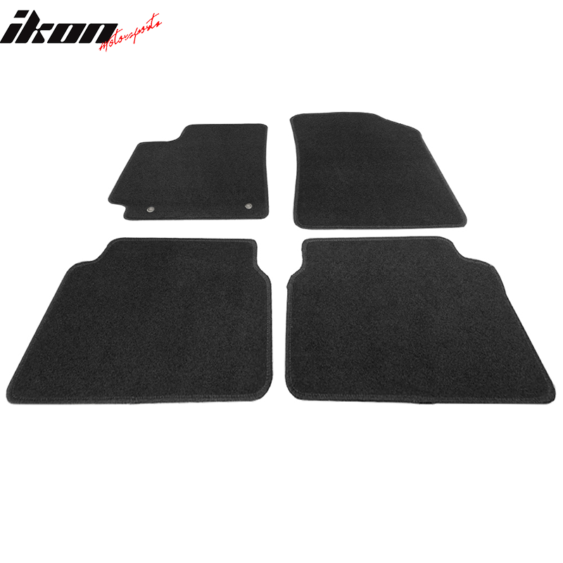 2009-2013 Toyota Corolla Car Mat Black Carpet 4PC Nylon