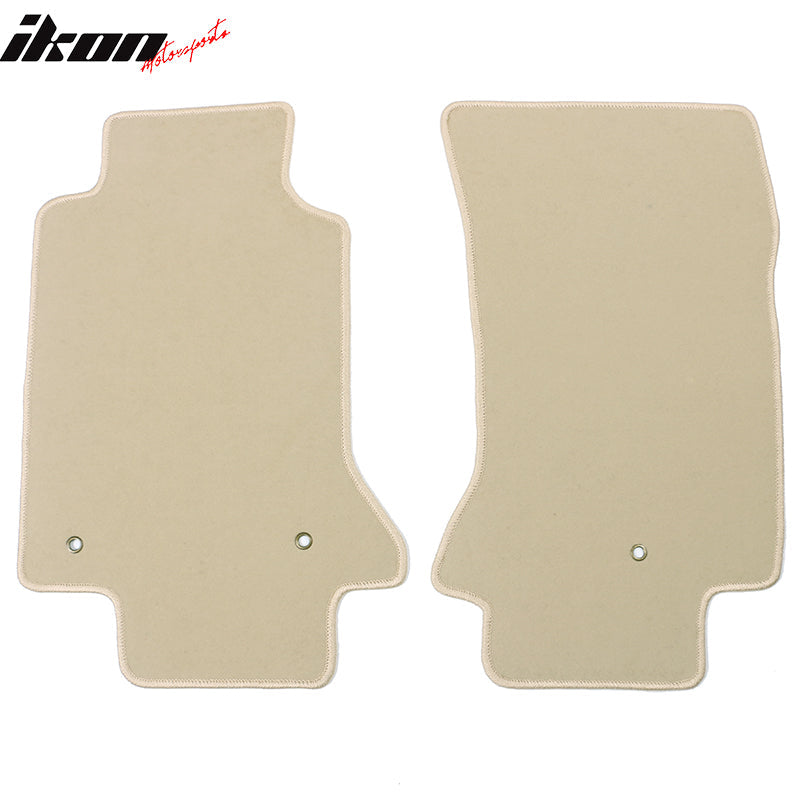 1997-2004 Chevrolet Corvette Car Floor Mats Carpet 2PC Nylon
