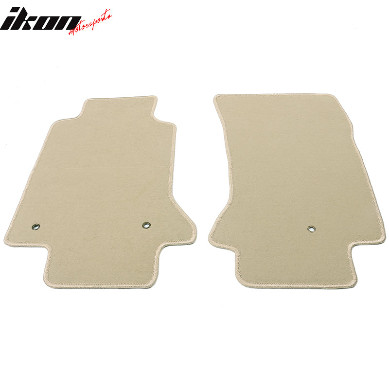 1997-2004 Chevrolet Corvette Car Floor Mats Carpet 2PC Nylon