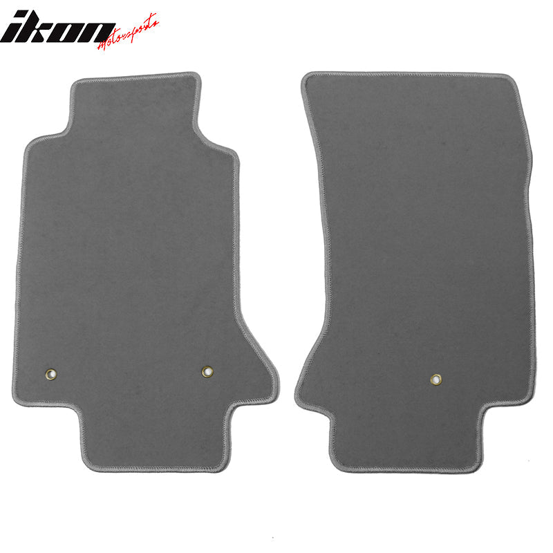 1997-2004 Chevrolet Corvette Car Floor Mats Carpet 2PC Nylon