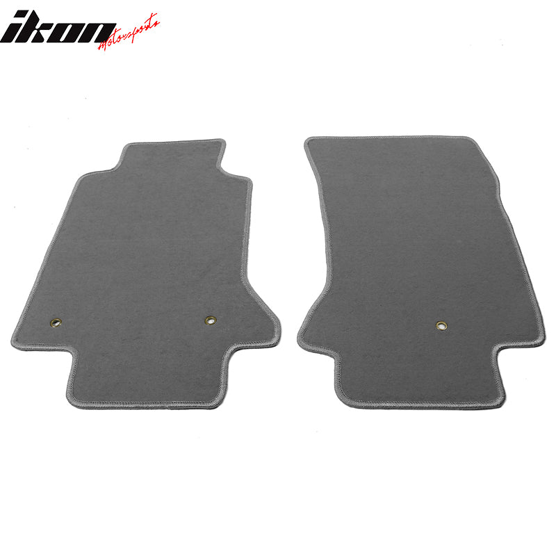 1997-2004 Chevrolet Corvette Car Floor Mats Carpet 2PC Nylon