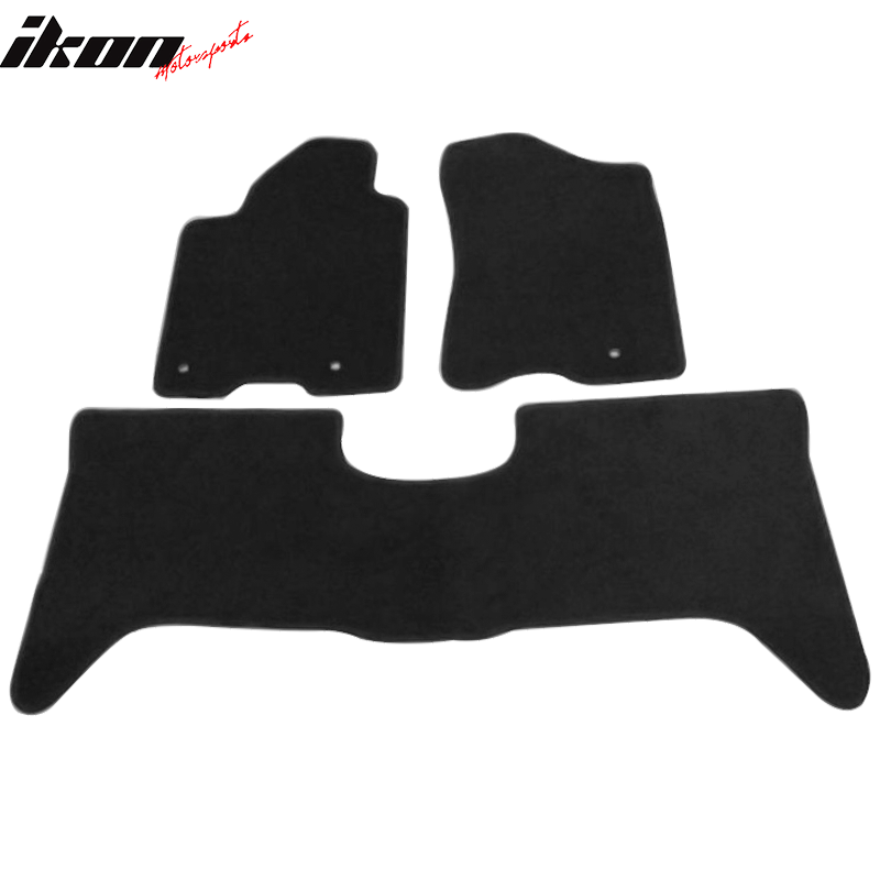 Car Floor Mat for 04-10 Nissan Armada Infiniti QX56 04-12 Titan Black