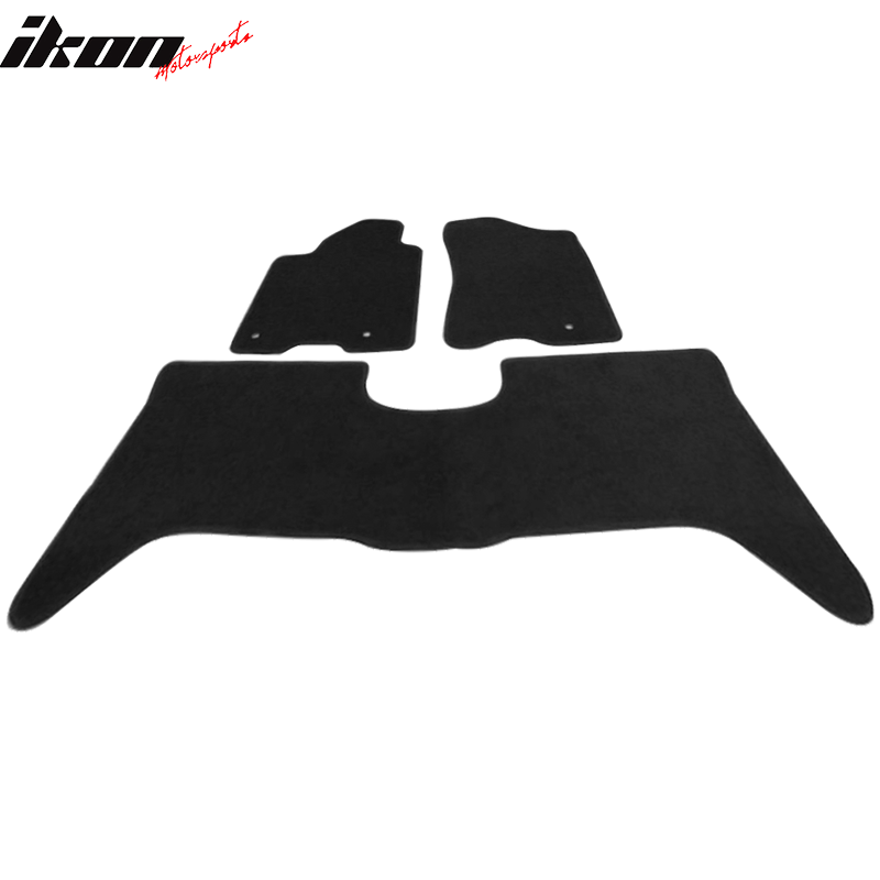 Car Floor Mat for 04-10 Nissan Armada Infiniti QX56 04-12 Titan Black