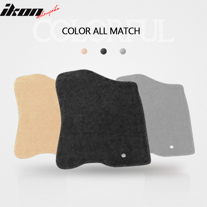 Car Floor Mat for 04-10 Nissan Armada Infiniti QX56 04-12 Titan Black