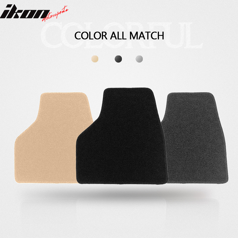 Car Floor Mat for 2009-2012 Dodge Ram Black Carpet 4PC Nylon