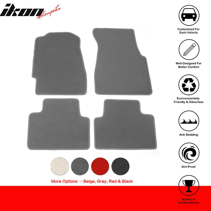 1992-1995 Honda Civic Car Floor Mats Carpet 4PC Nylon