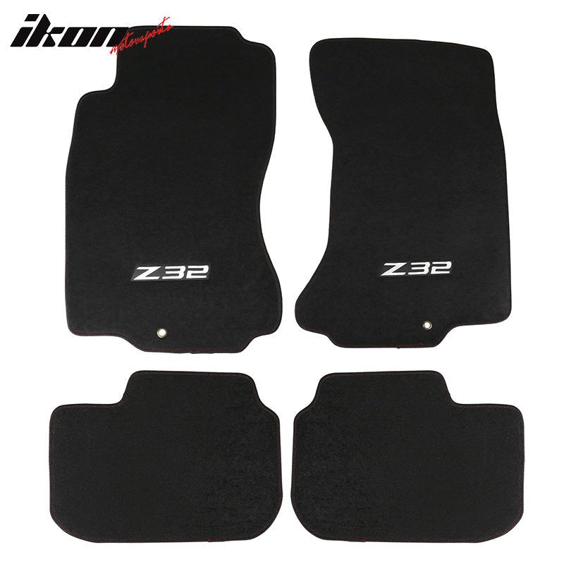 1990-1996 Nissan 300ZX Car Floor Mats Carpet 4PC Nylon