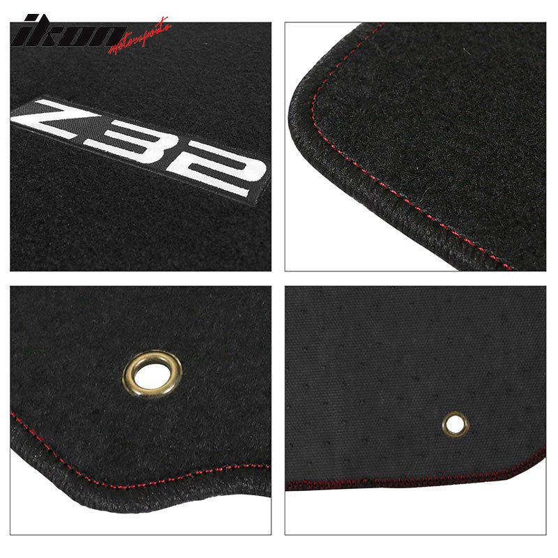 1990-1996 Nissan 300ZX Car Floor Mats Carpet 4PC Nylon