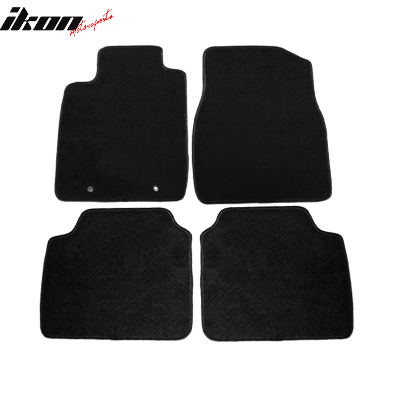 Car Floor Mat for 2002-2006 Lexus ES300 ES330 Black Carpet 4PC Nylon
