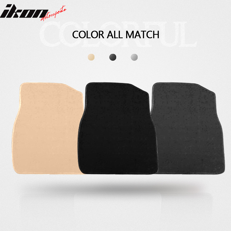 Car Floor Mat for 2002-2006 Lexus ES300 ES330 Black Carpet 4PC Nylon