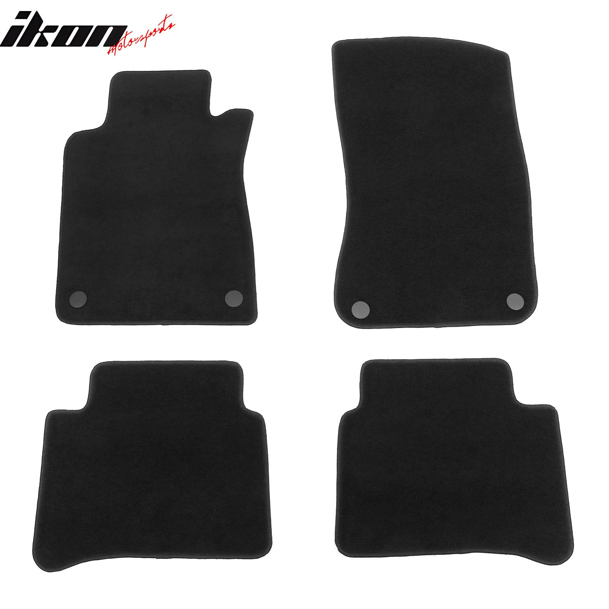 Car Floor Mat for 2003-09 Mercedes-Benz W211 E-Class Black Carpet 4PC