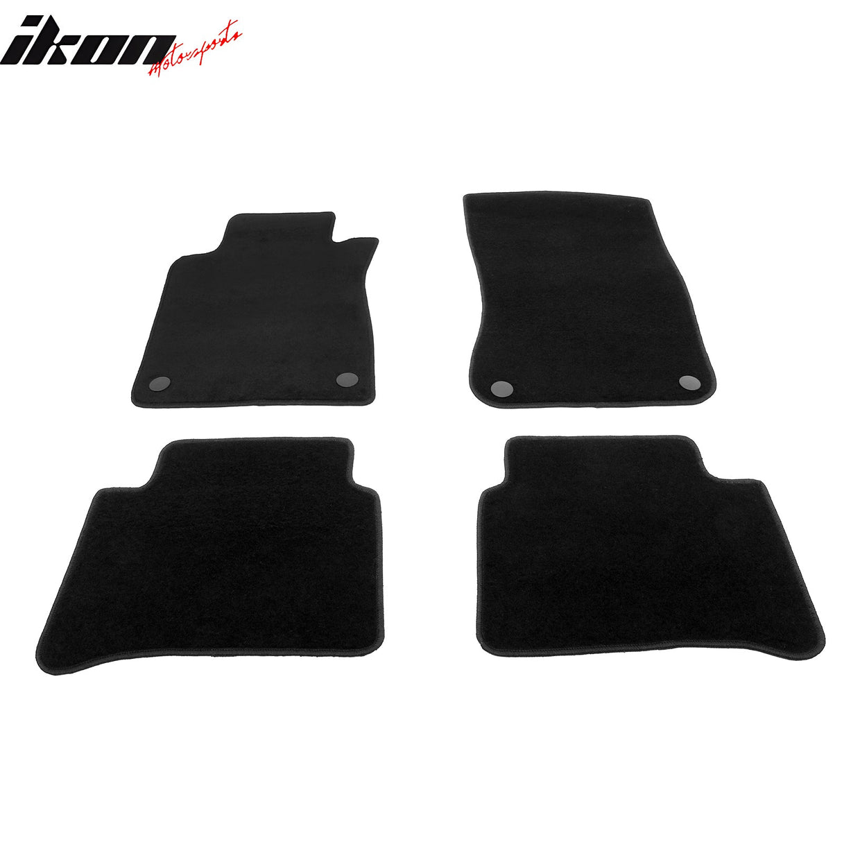 Car Floor Mat for 2003-09 Mercedes-Benz W211 E-Class Black Carpet 4PC