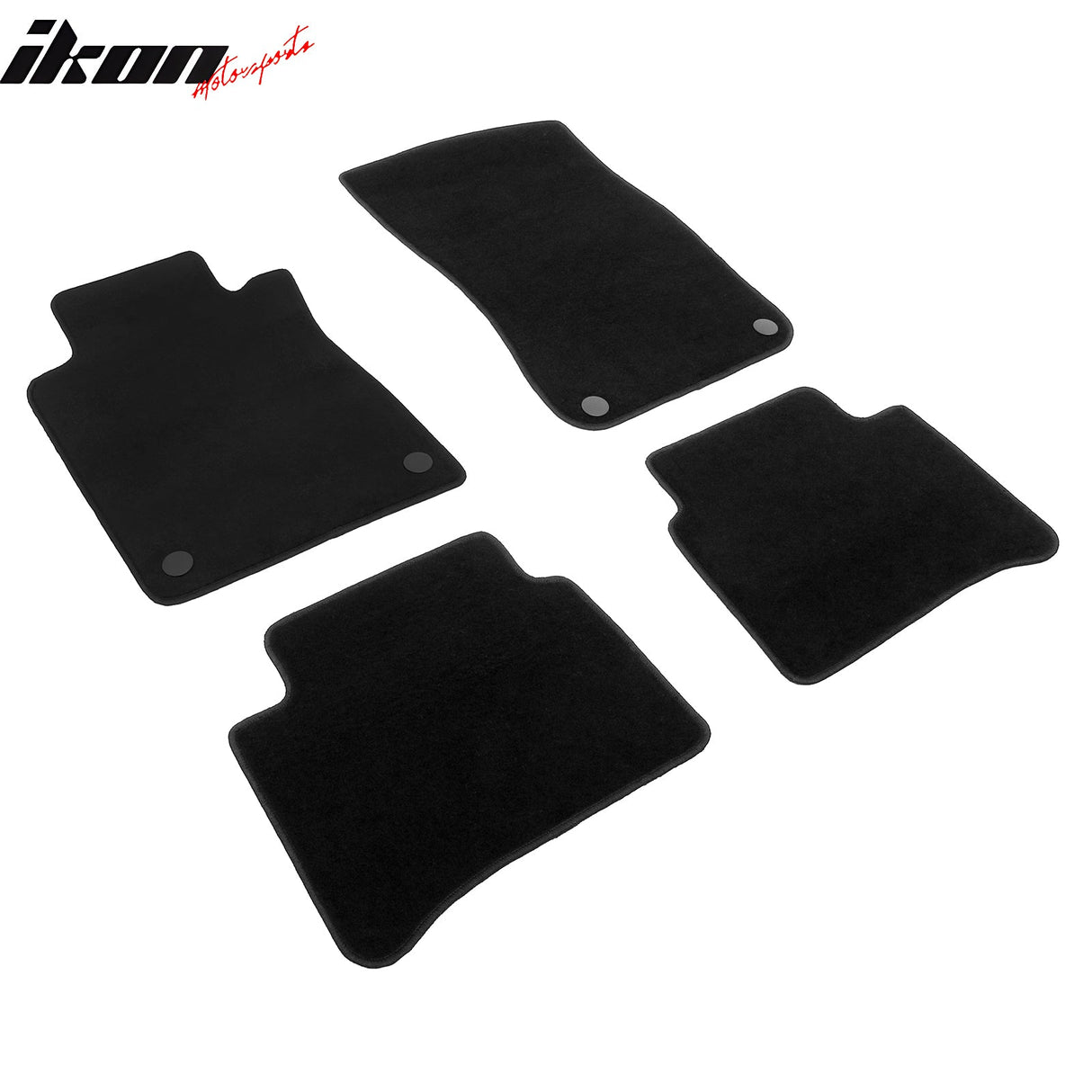 Car Floor Mat for 2003-09 Mercedes-Benz W211 E-Class Black Carpet 4PC