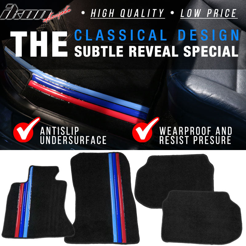 2011-2016 BMW F10 5 Series Sedan Car Floor Mats Carpet 4PC Nylon