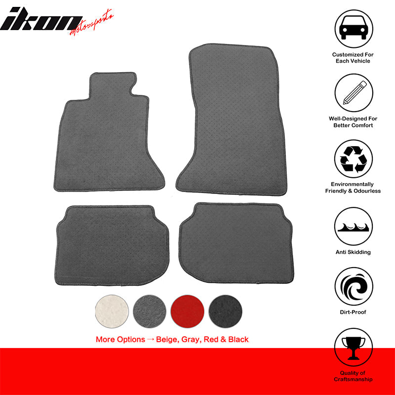 2011-2016 BMW F10 5 Series Sedan Car Floor Mats Carpet 4PC Nylon