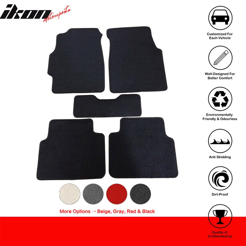 1994-2001 Acura Integra Car Floor Mats Carpet 5PC Nylon