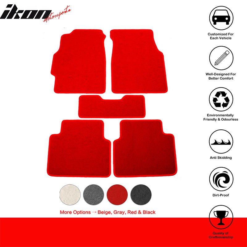 1994-2001 Acura Integra Car Floor Mats Carpet 5PC Nylon