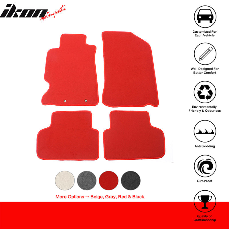 2002-2006 Acura RSX Car Floor Mats Carpet 4PC Nylon
