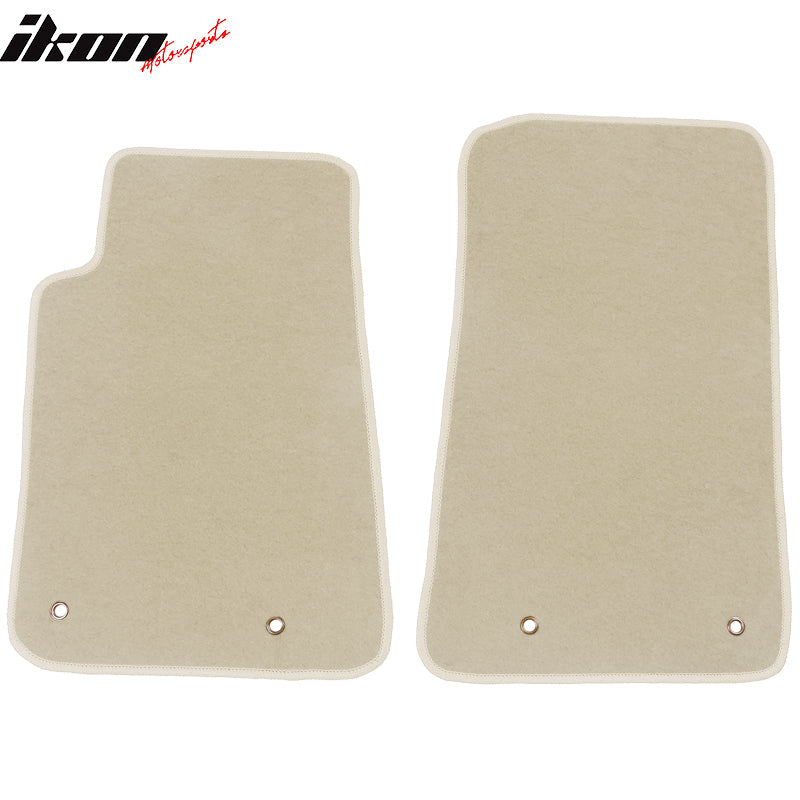 2010-2015 Chevrolet Camaro Car Floor Mats Carpet 2PC Nylon