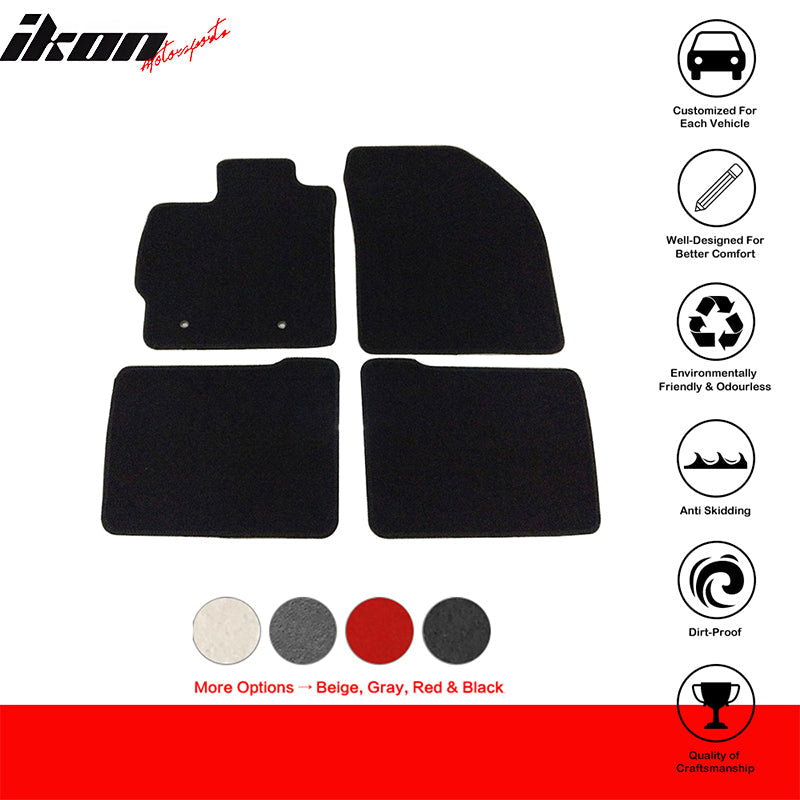 2010-2011 Toyota Prius Car Mats Carpet 4PC Nylon
