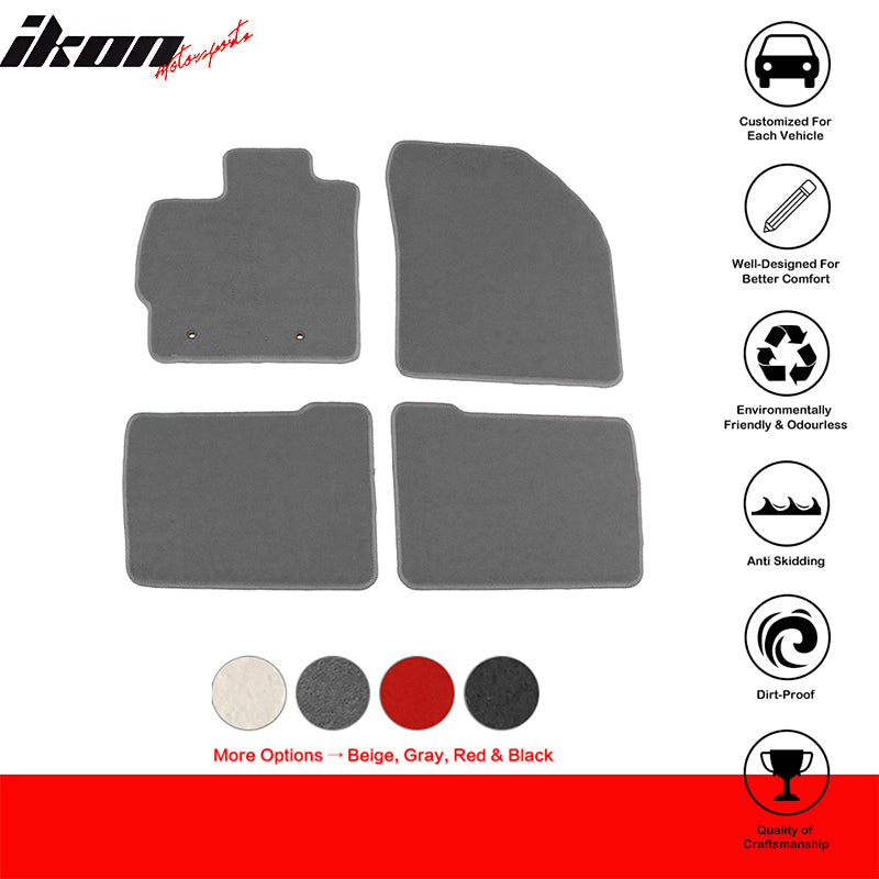 2010-2011 Toyota Prius Car Mats Carpet 4PC Nylon