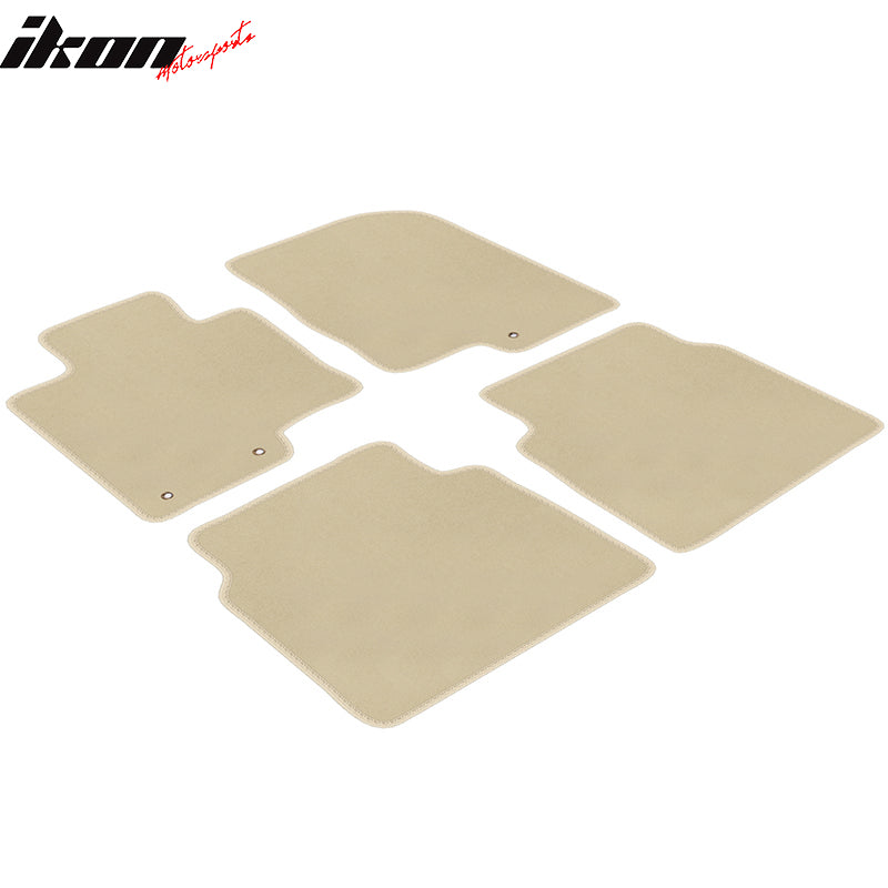 2010-2012 Hyundai Sonata Car Floor Mats Carpet 4PC Nylon