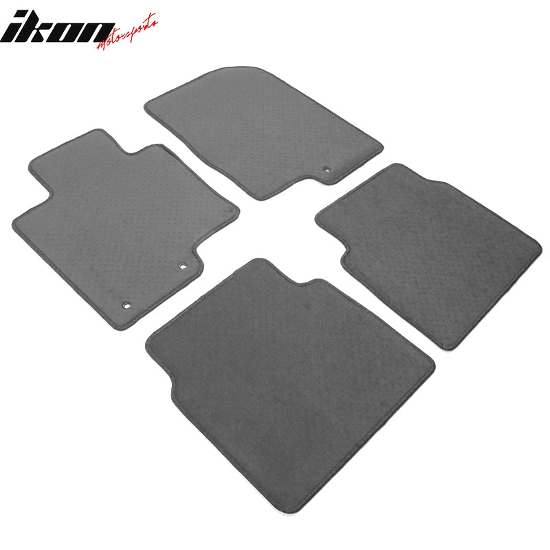 2010-2012 Hyundai Sonata Car Floor Mats Carpet 4PC Nylon