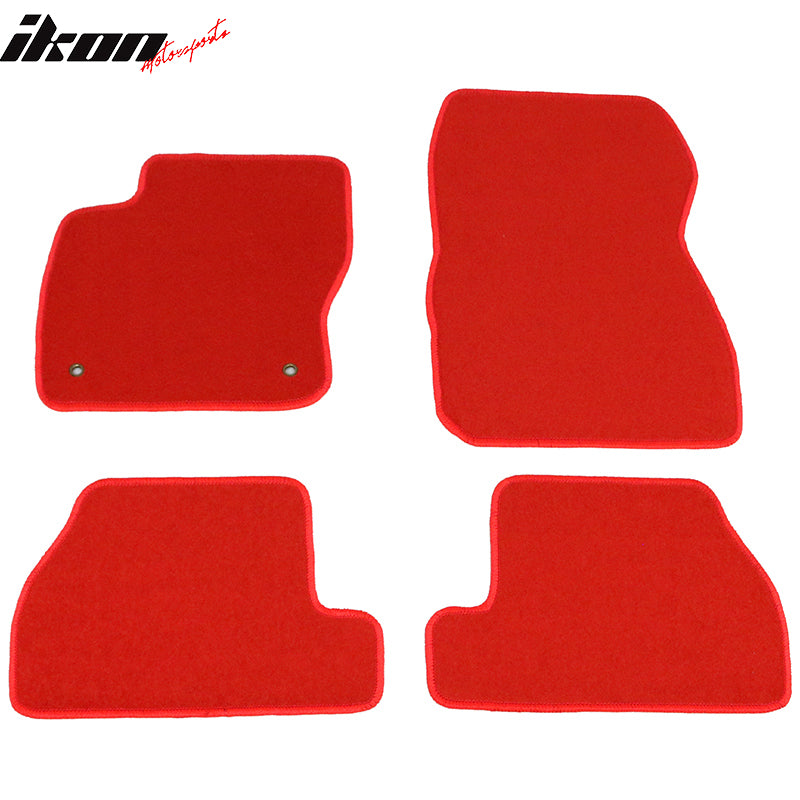 2011-2015 Ford Focus Car Floor Mats Carpet 4PC Nylon
