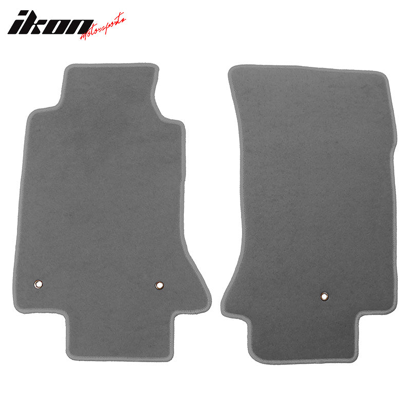 2005-2013 Chevy Corvette C6 Car Floor Mats Carpet 2PC Nylon